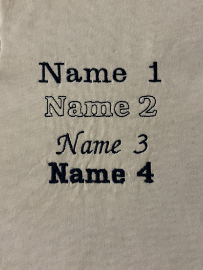 Fern Wrap - Sage - Personalised