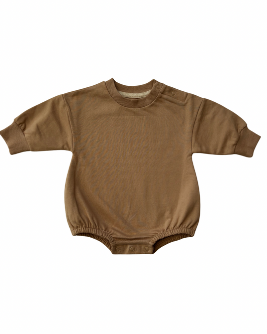 Juniper Romper - Beige - Personalised