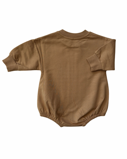 Juniper Romper - Beige - Personalised