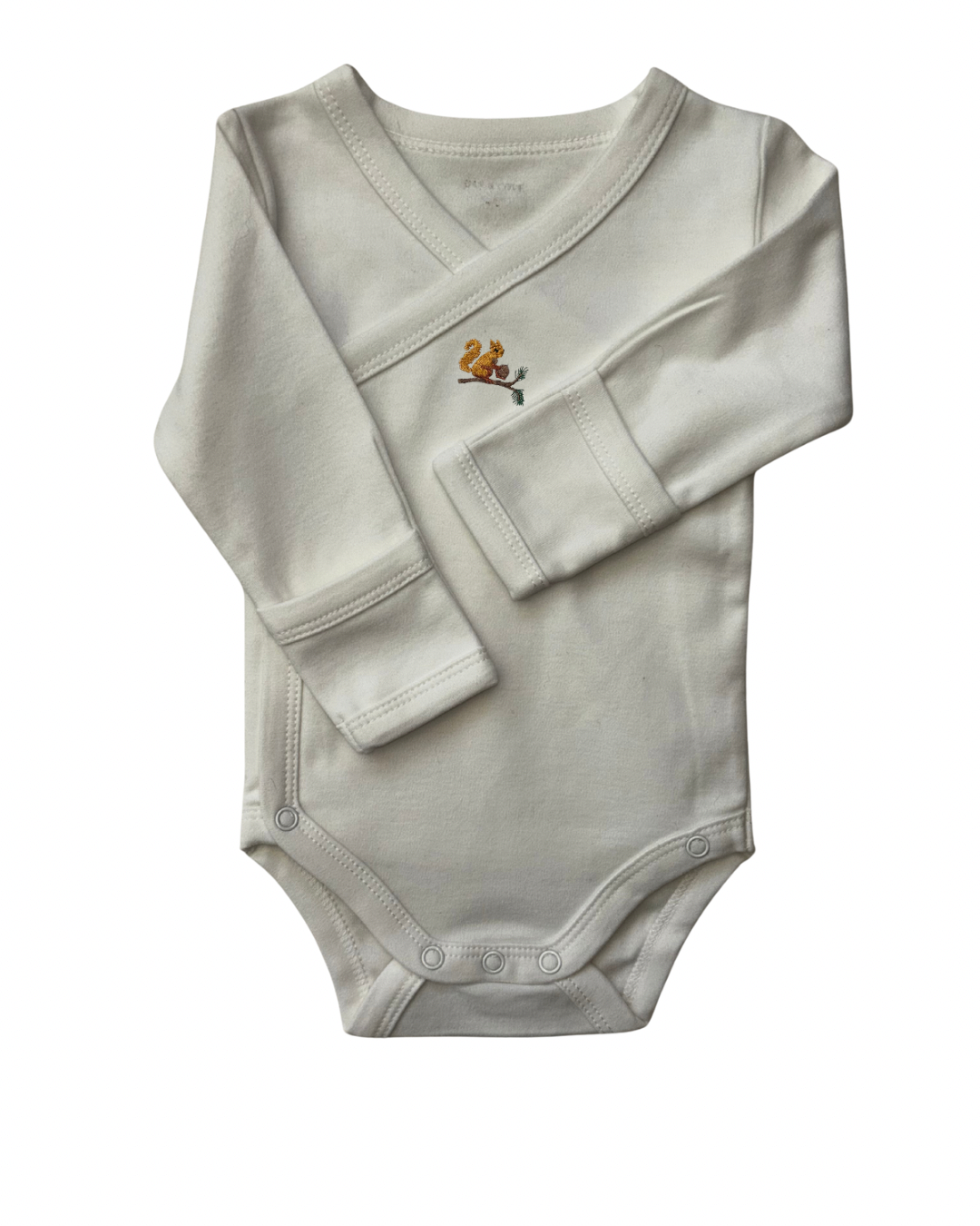 Fern Wrap - White - Forest collection