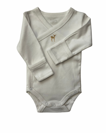 Fern Wrap - White - Forest collection