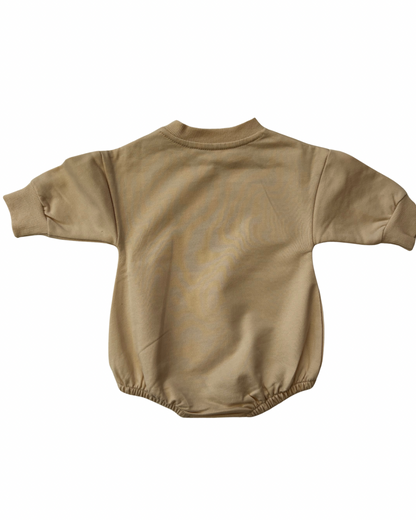 Juniper Romper - Oatmeal - Personalised