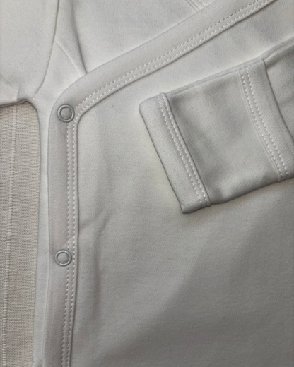 Fern Wrap - White - Forest collection