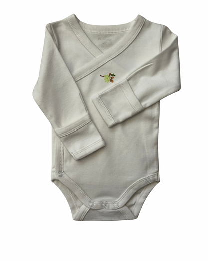 Fern Wrap - White - Forest collection